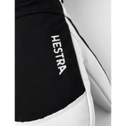 Moffole Hestra Mitt Army Leather Heli Ski Black