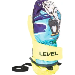 Moffole Level Animal Mitt Jaune Bleu