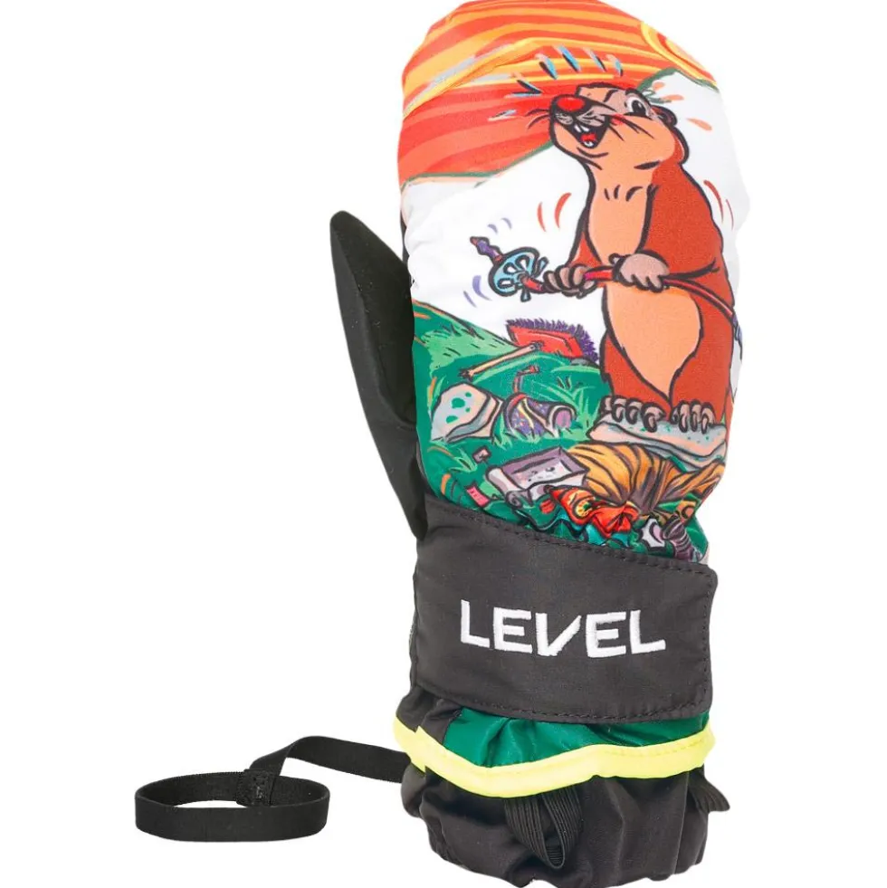 Moffole Level Animal Mitt Pk Brun
