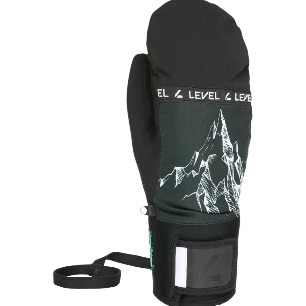 Moffole Level Comet Junior Mitt Noir Blanc