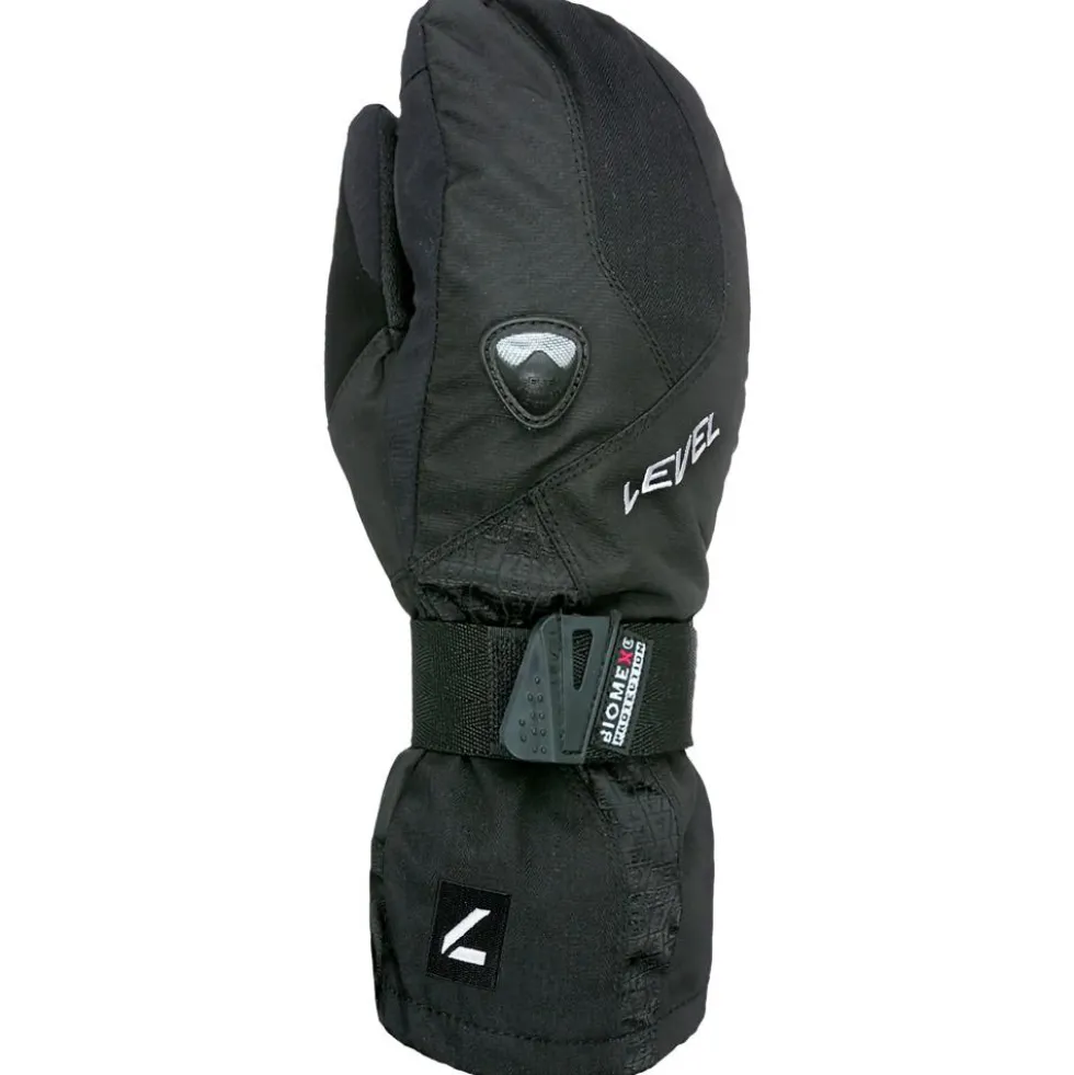 Moffole Level Fly Jr Mitt Black