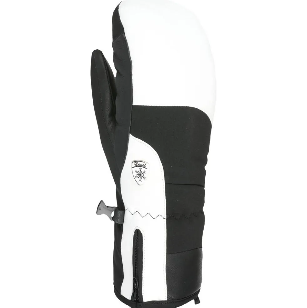 Moffole Level Iris Women Mitt Black White