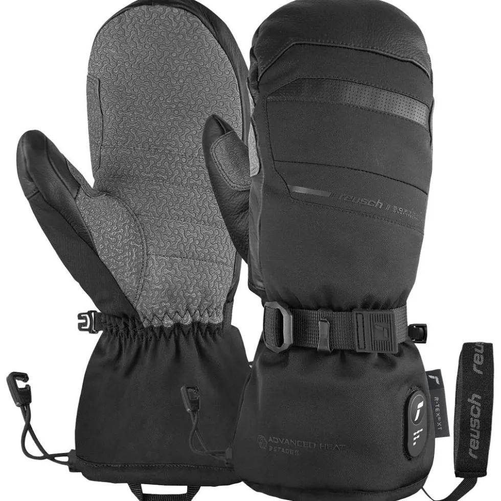 Moffole Reusch Advanced Heat R-Tex® Xt Mitten Black
