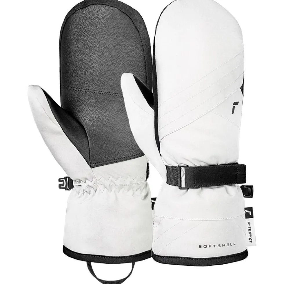 Moffole Reusch Alena R-Tex® Xt Mitten White Black