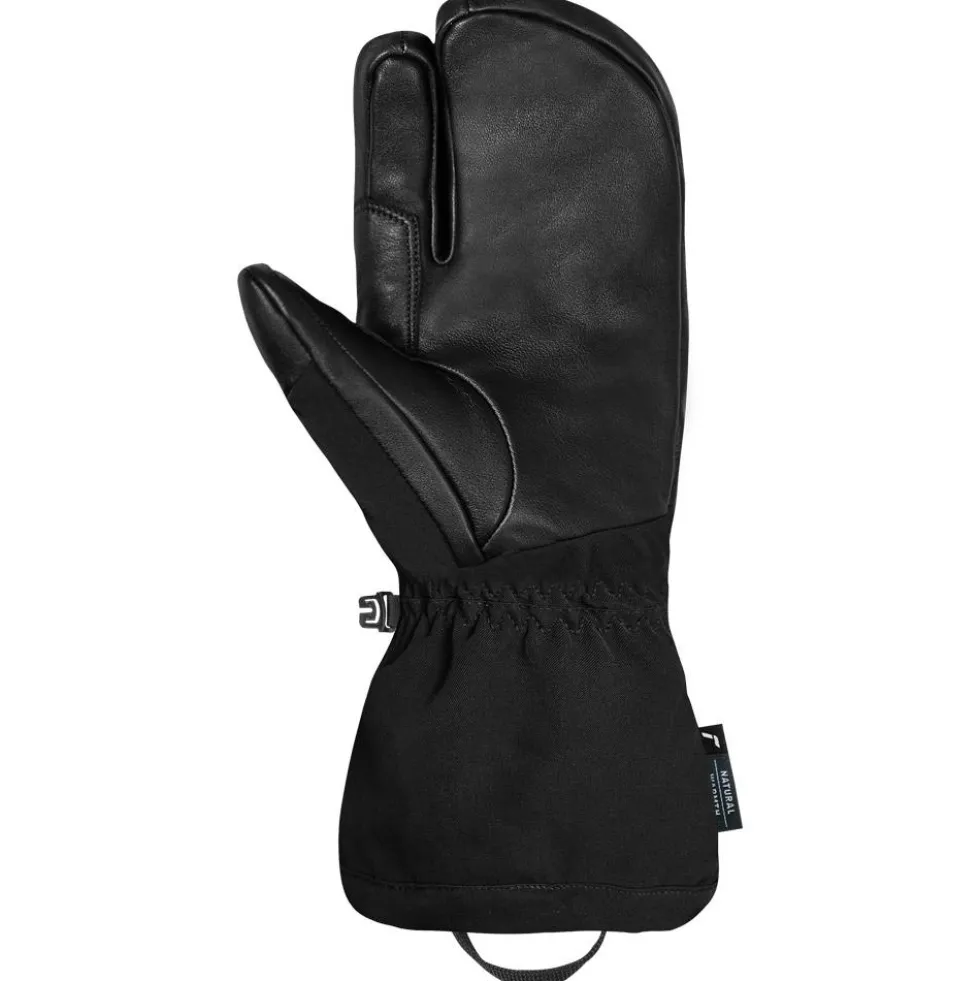 Moffole Reusch Duality R-Wool Lobster Black