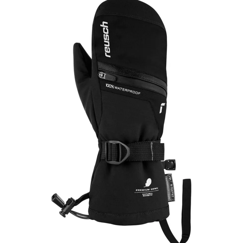 Moffole Reusch Lando R-Tex Xt Junior Mitten Black Silver