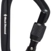Moschettoni Black Diamond Hotforge Screwgate Black