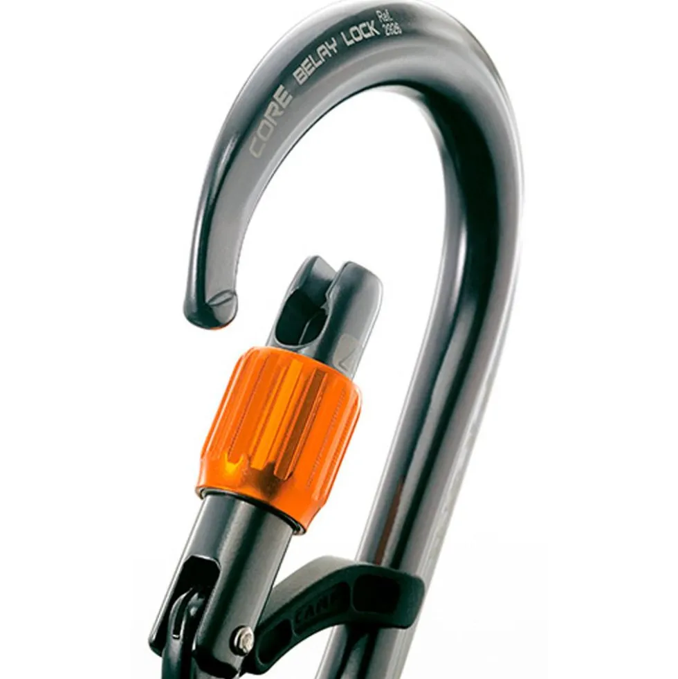Moschettoni C.A.M.P. Core Belay Lock Gris Orange