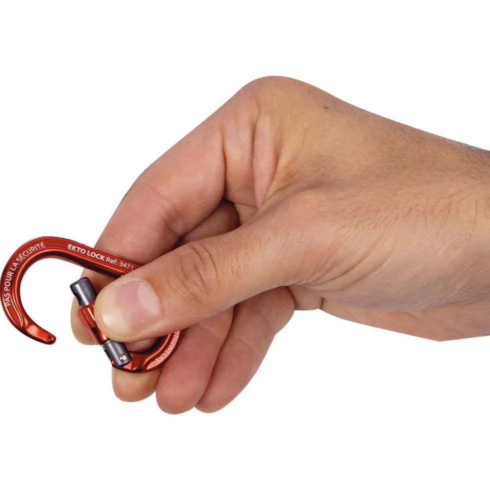 Moschettoni C.A.M.P. Ekto Lock Rouge