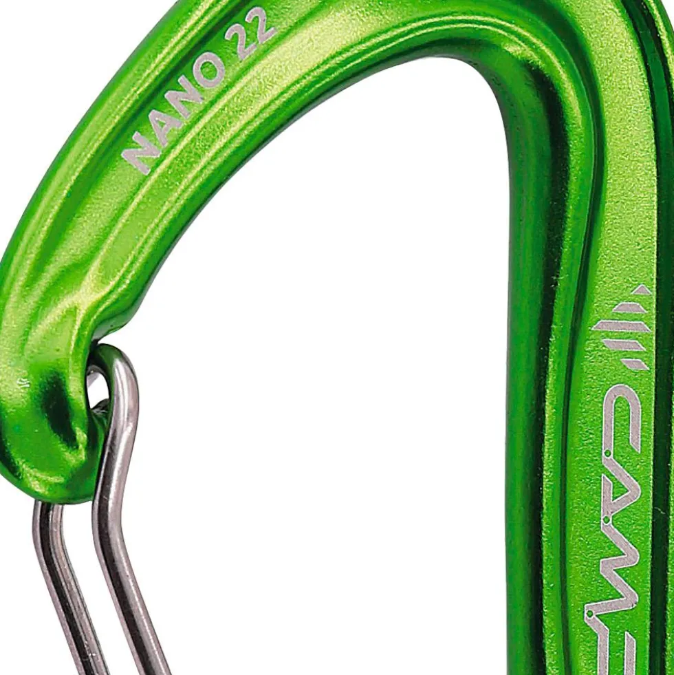 Moschettoni C.A.M.P. Nano 22 Green
