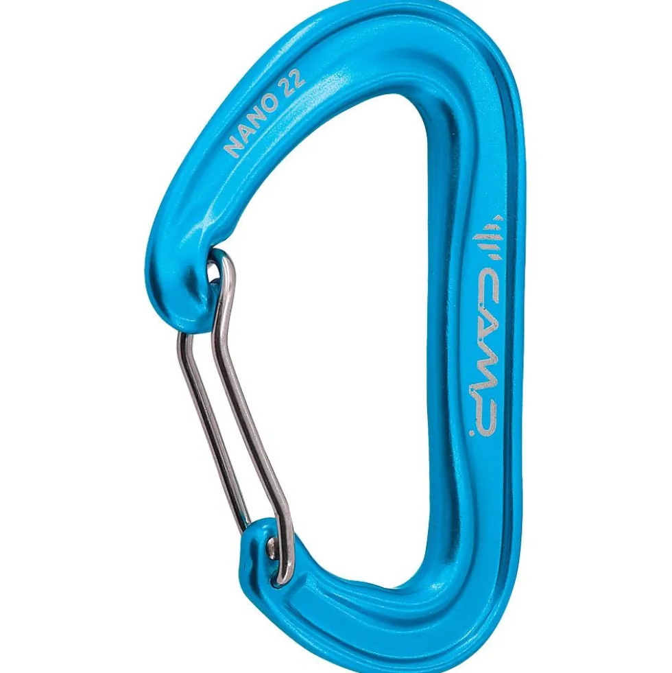 Moschettoni C.A.M.P. Nano 22 Light Blue