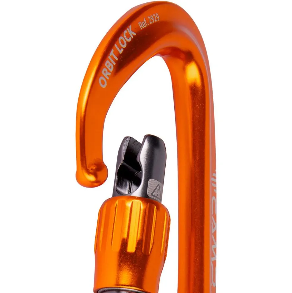 Moschettoni C.A.M.P. Orbit Lock Orange