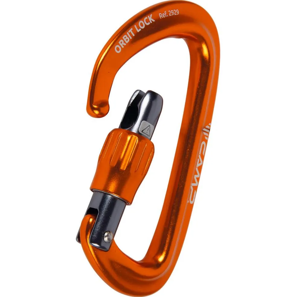 Moschettoni C.A.M.P. Orbit Lock Orange