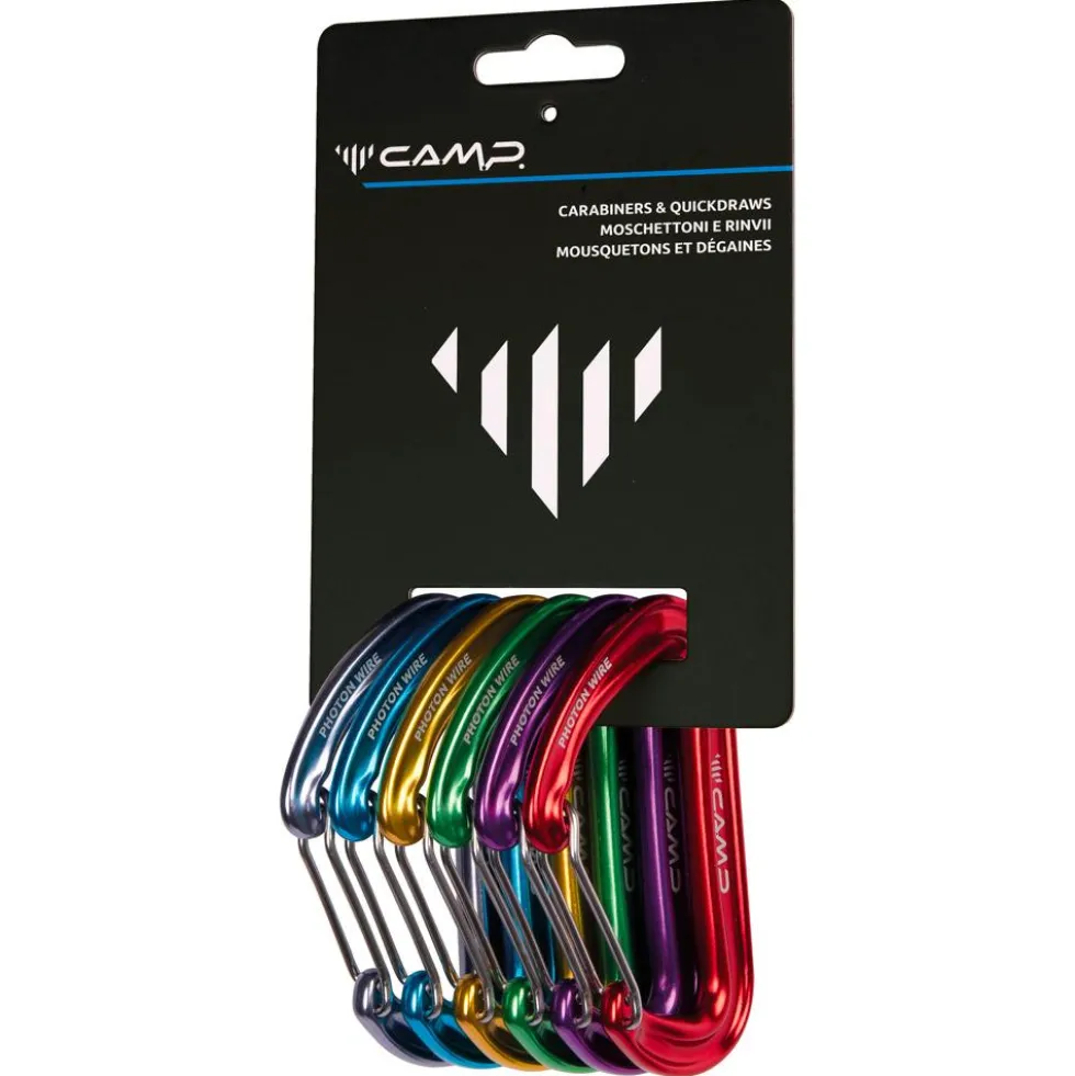 Moschettoni C.A.M.P. Rack Pack 6 Photon Wire