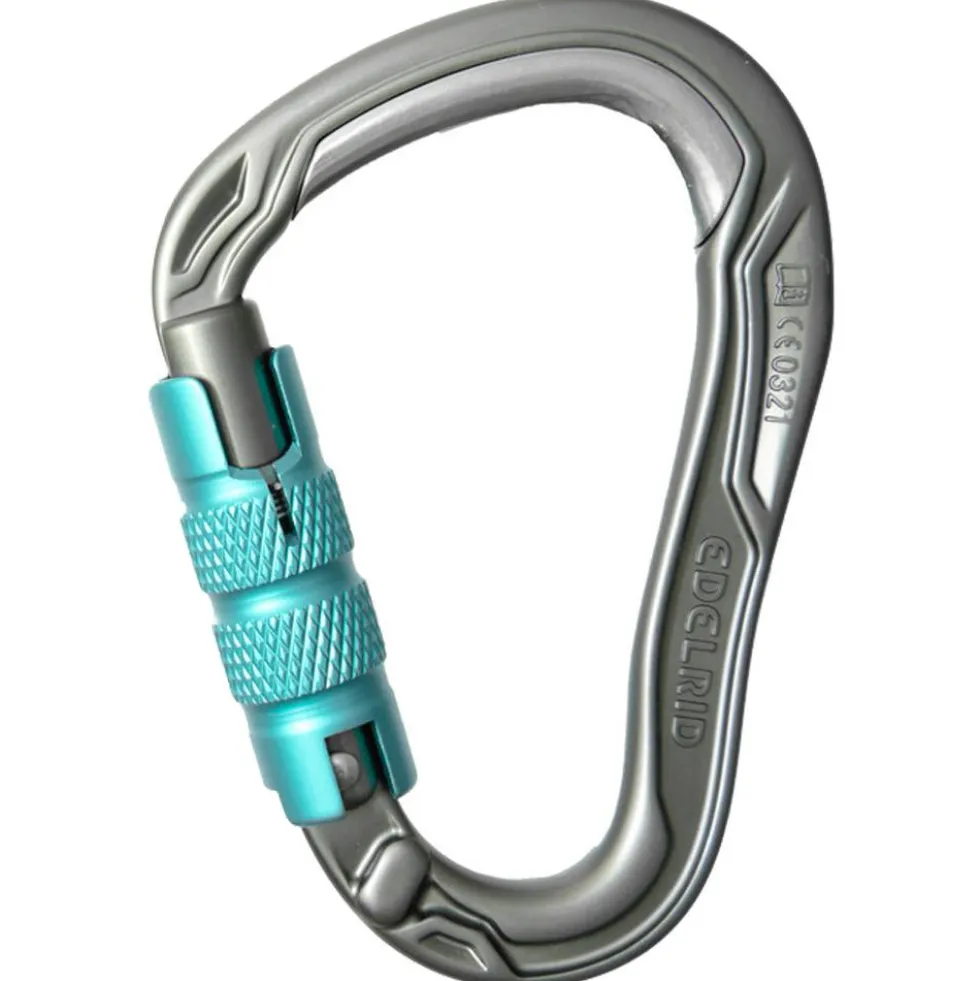 Moschettoni Edelrid Hms Bulletproof Triple Slate
