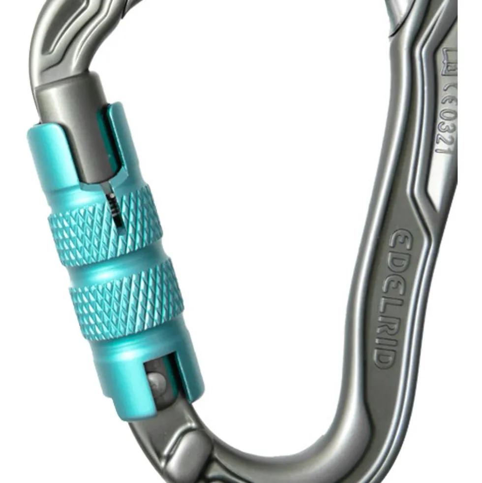 Moschettoni Edelrid Hms Bulletproof Triple Slate