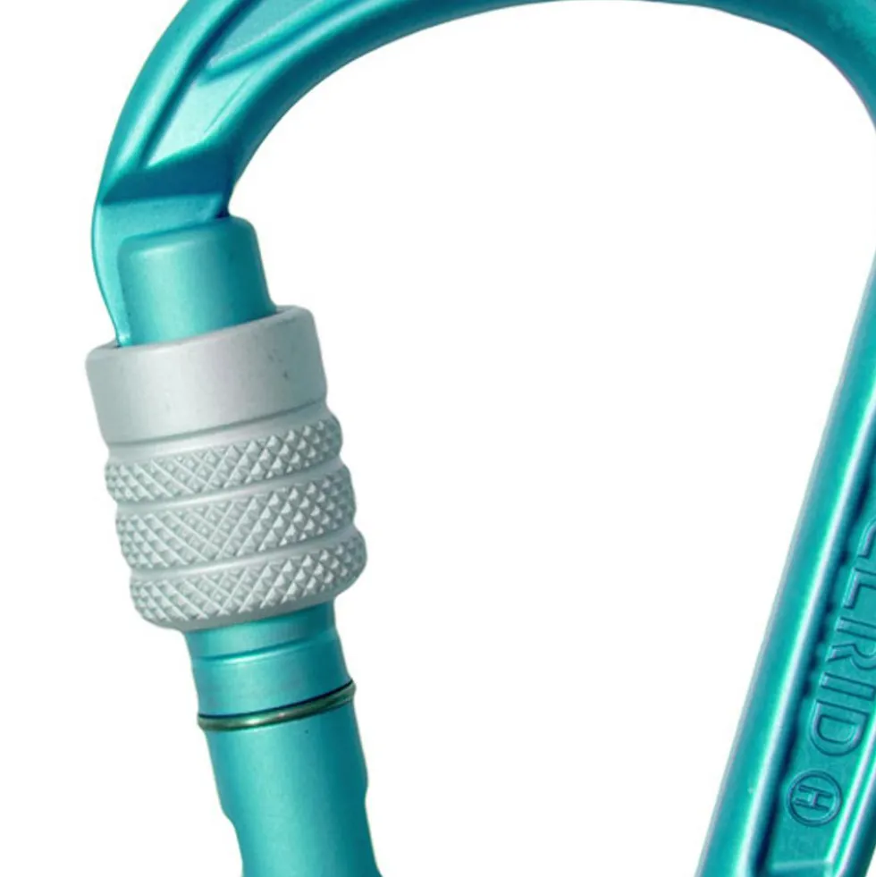 Moschettoni Edelrid Hms Strike Screw Icemint