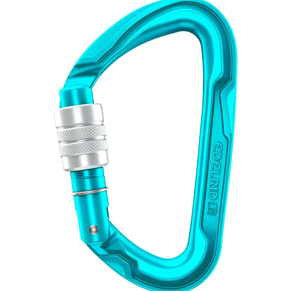 Moschettoni Edelrid Pure Screw III Icemint