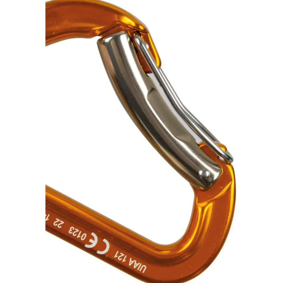 Moschettoni Grivel K7G Lambda Twin Gate Orange
