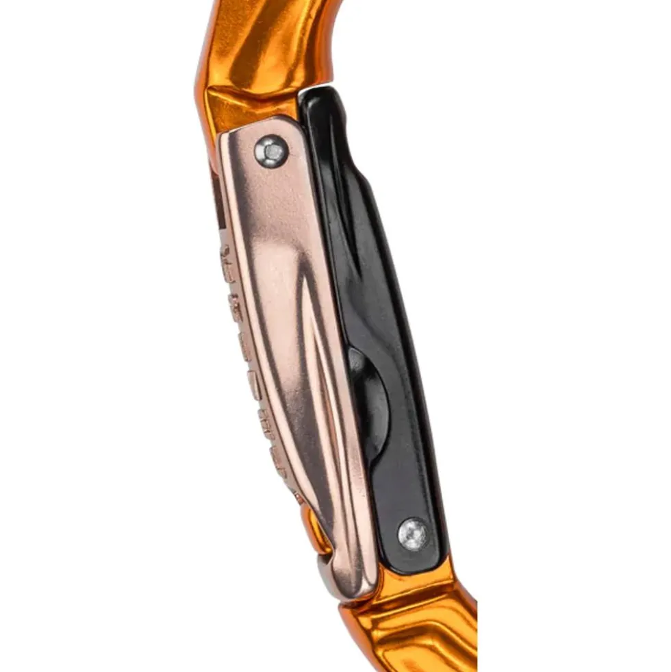 Moschettoni Grivel Mega - K6G Twin Gate Orange