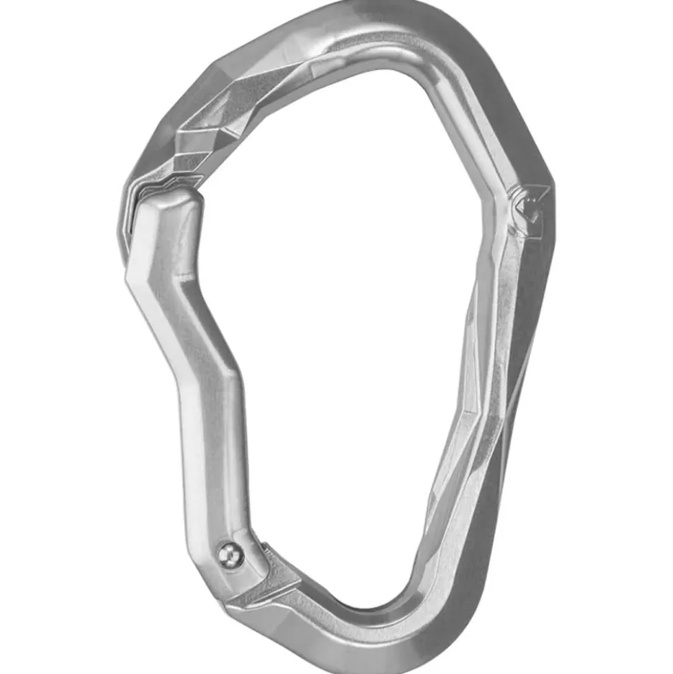 Moschettoni Grivel Stealth - K16B Bent Gate Silver