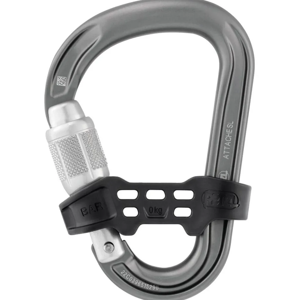 Moschettoni Petzl Attache Bar Gris