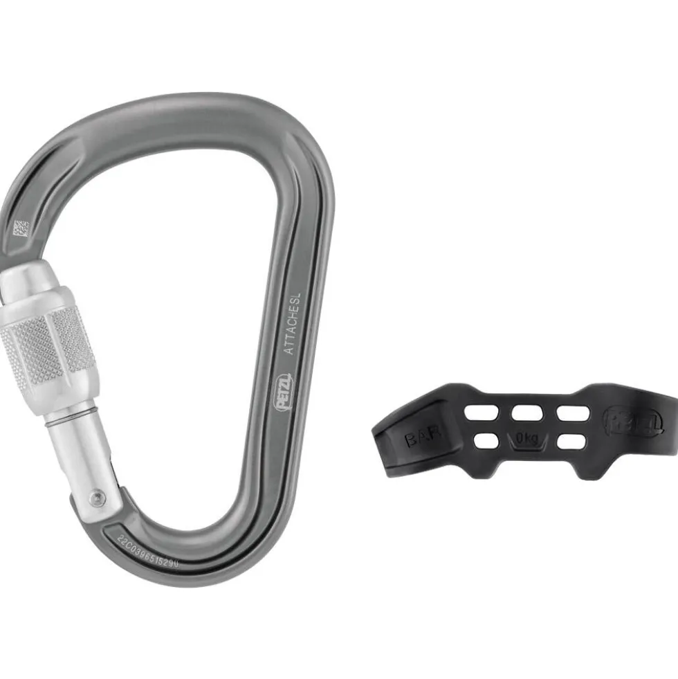 Moschettoni Petzl Attache Bar Gris
