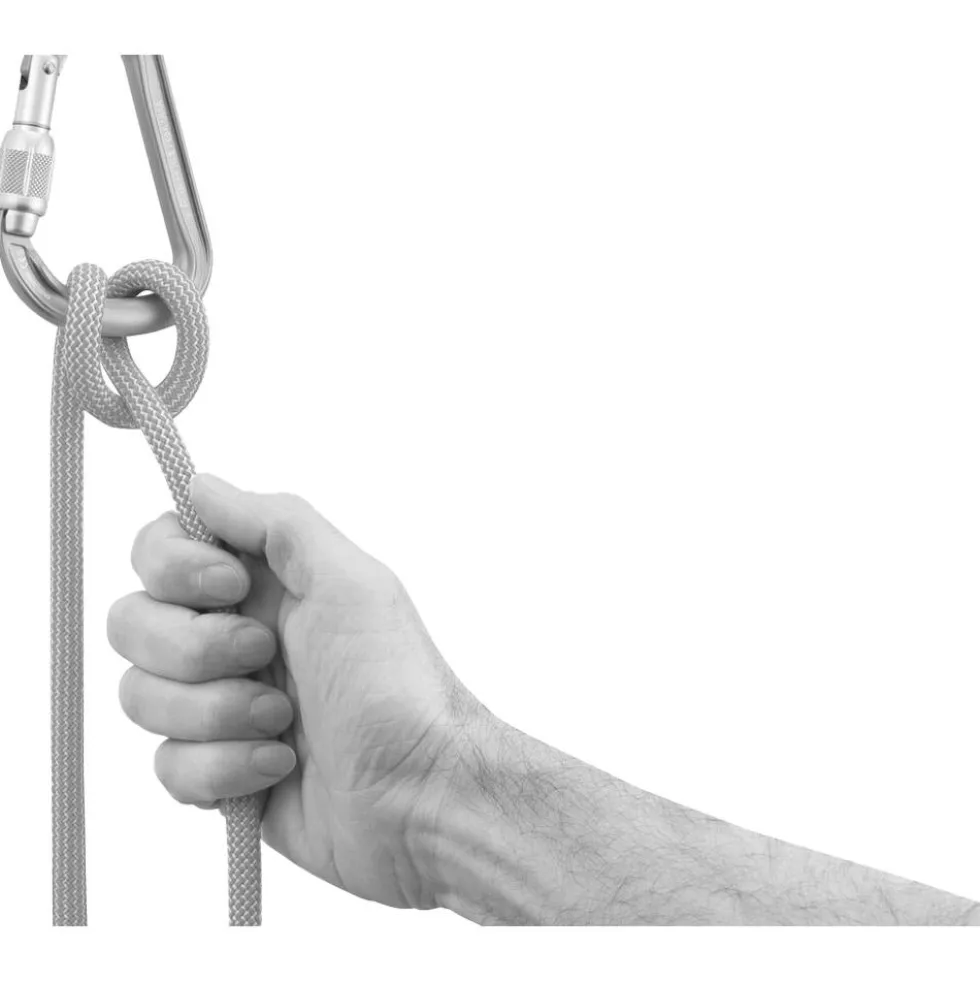 Moschettoni Petzl Attache Screw Lock Gris