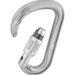 Moschettoni Petzl Attache Screw Lock Gris