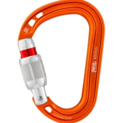Moschettoni Petzl Rocha Screw Lock Orange