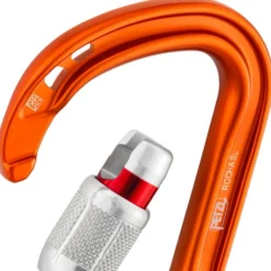 Moschettoni Petzl Rocha Screw Lock Orange