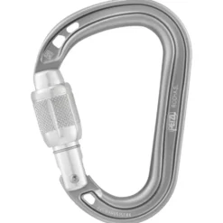 Moschettoni Petzl Rocha Screw Lock Gris