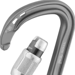 Moschettoni Petzl Rocha Screw Lock Gris