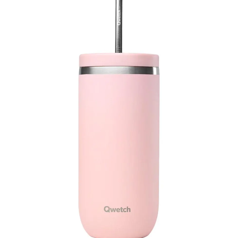 Mug Qwetch Cold Cup 600 ml Pastel Rose