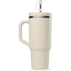 Mug Qwetch Travel Cup Inox 900 ml Matt Sable