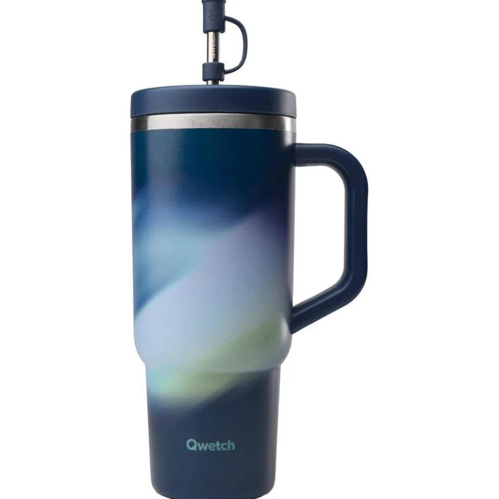 Mug Qwetch Travel Cup 900 ml Aura Bleu Nuit
