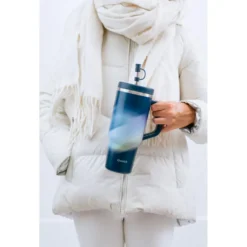 Mug Qwetch Travel Cup 900 ml Aura Bleu Nuit