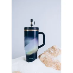Mug Qwetch Travel Cup 900 ml Aura Bleu Nuit