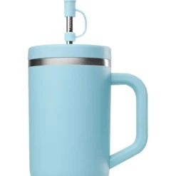 Mug Qwetch Travel Cup 900 ml Matt Pastel Bleu
