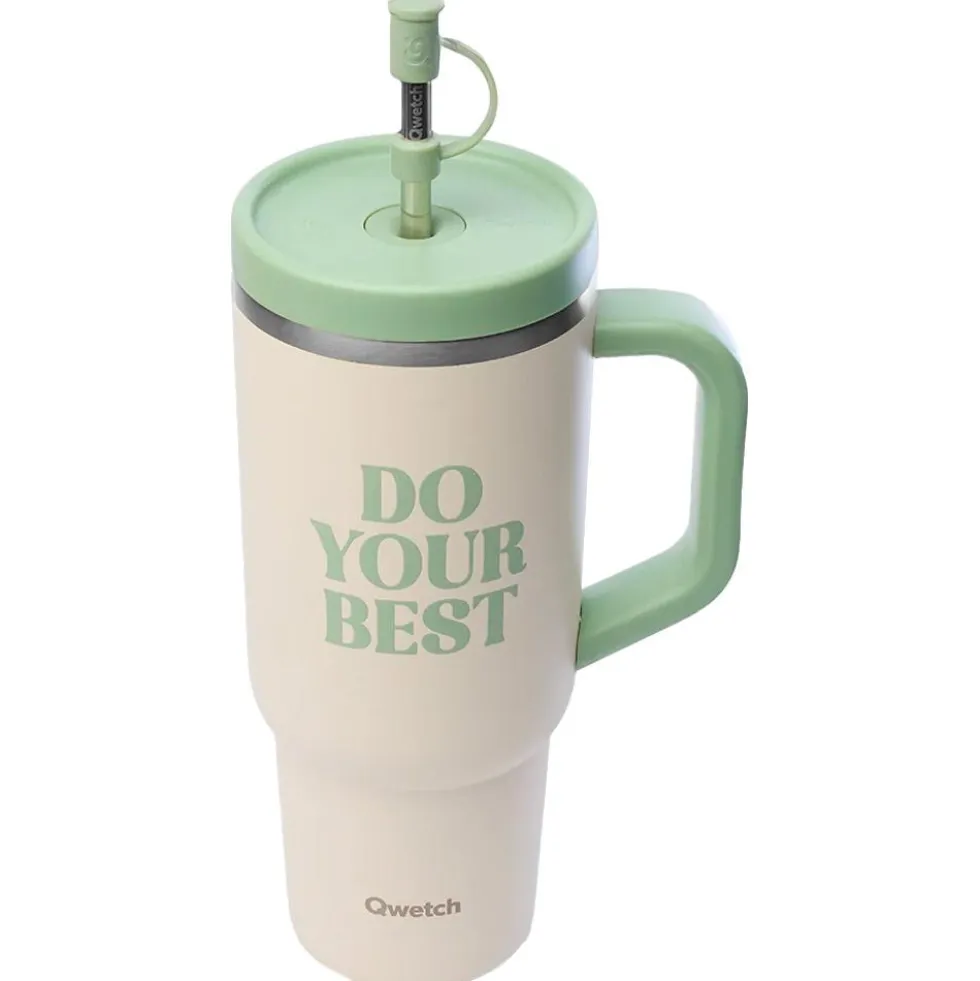 Mug Qwetch Travel Cup 900 ml Matt Sable