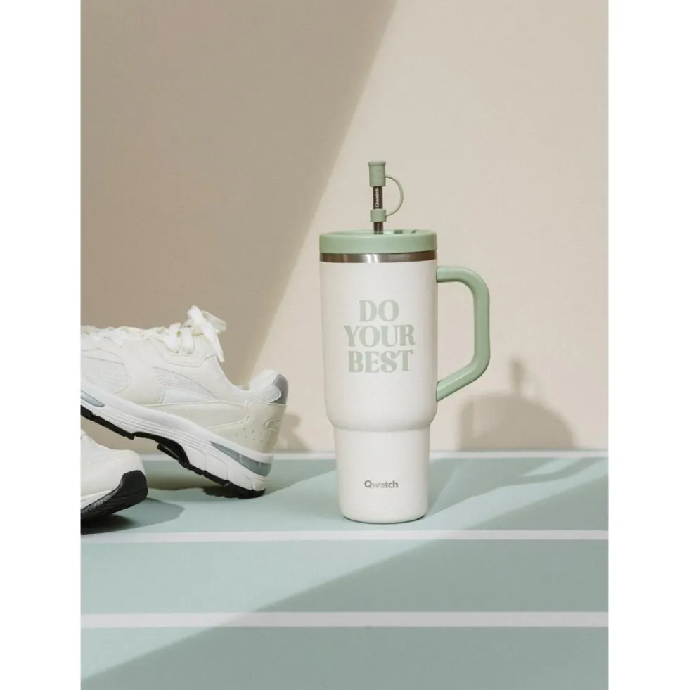 Mug Qwetch Travel Cup 900 ml Matt Sable