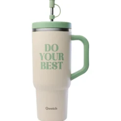 Mug Qwetch Travel Cup 900 ml Matt Sable