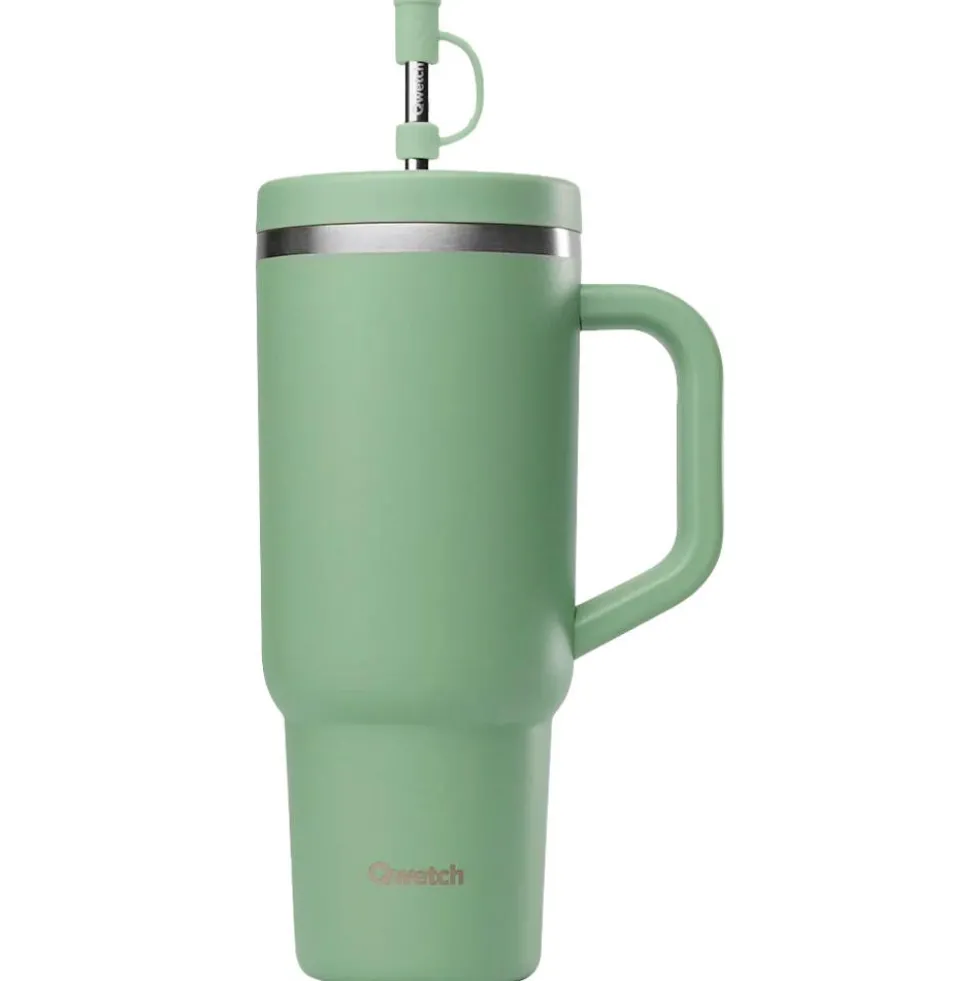 Mug Qwetch Travel Cup 900 ml Matt Vert Tilleul