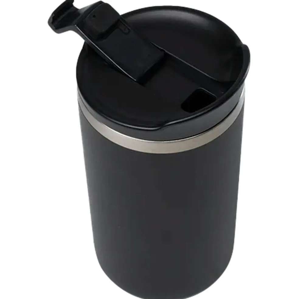 Mug Qwetch Travel Mug 350 ml Matt Noir