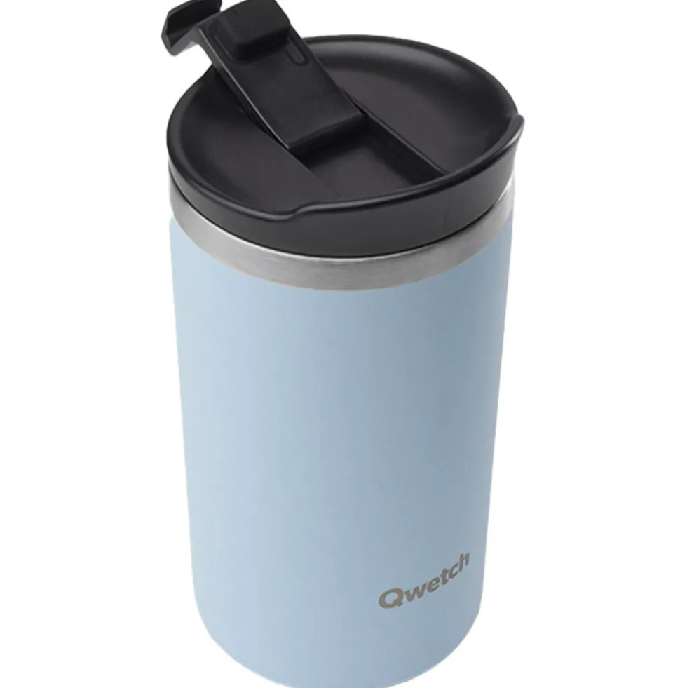 Mug Qwetch Travel Mug 240 ml Matt Pastel Bleu