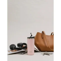 Mug Qwetch Travel Mug 240 ml Matt Pastel Rose