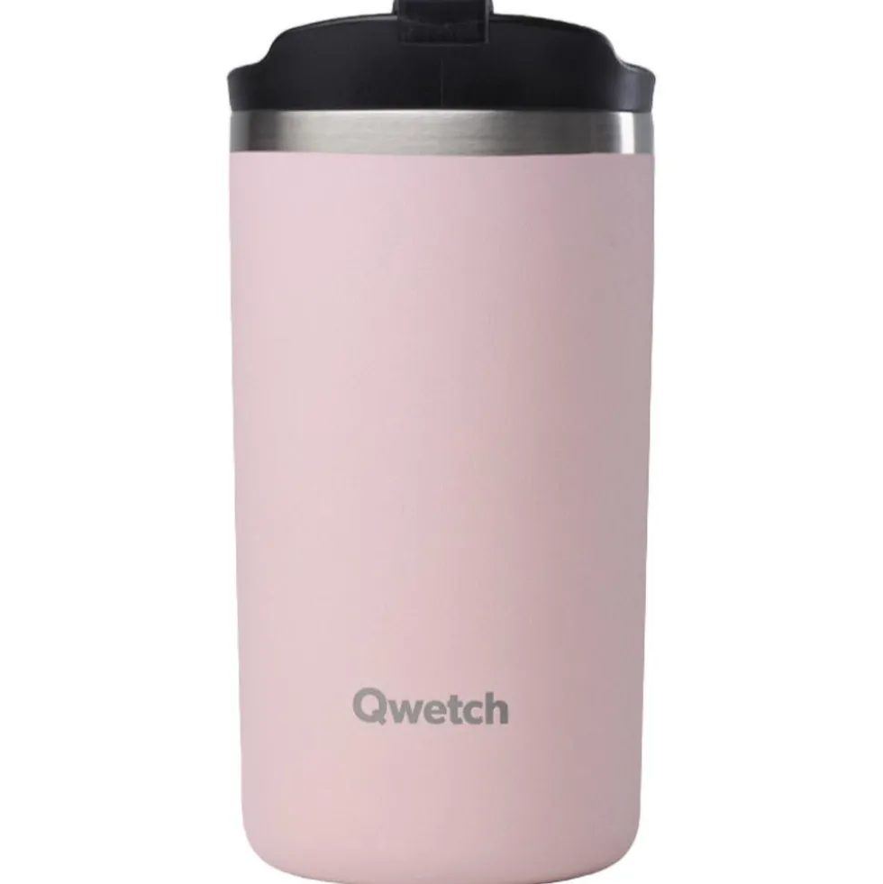 Mug Qwetch Travel Mug 240 ml Matt Pastel Rose