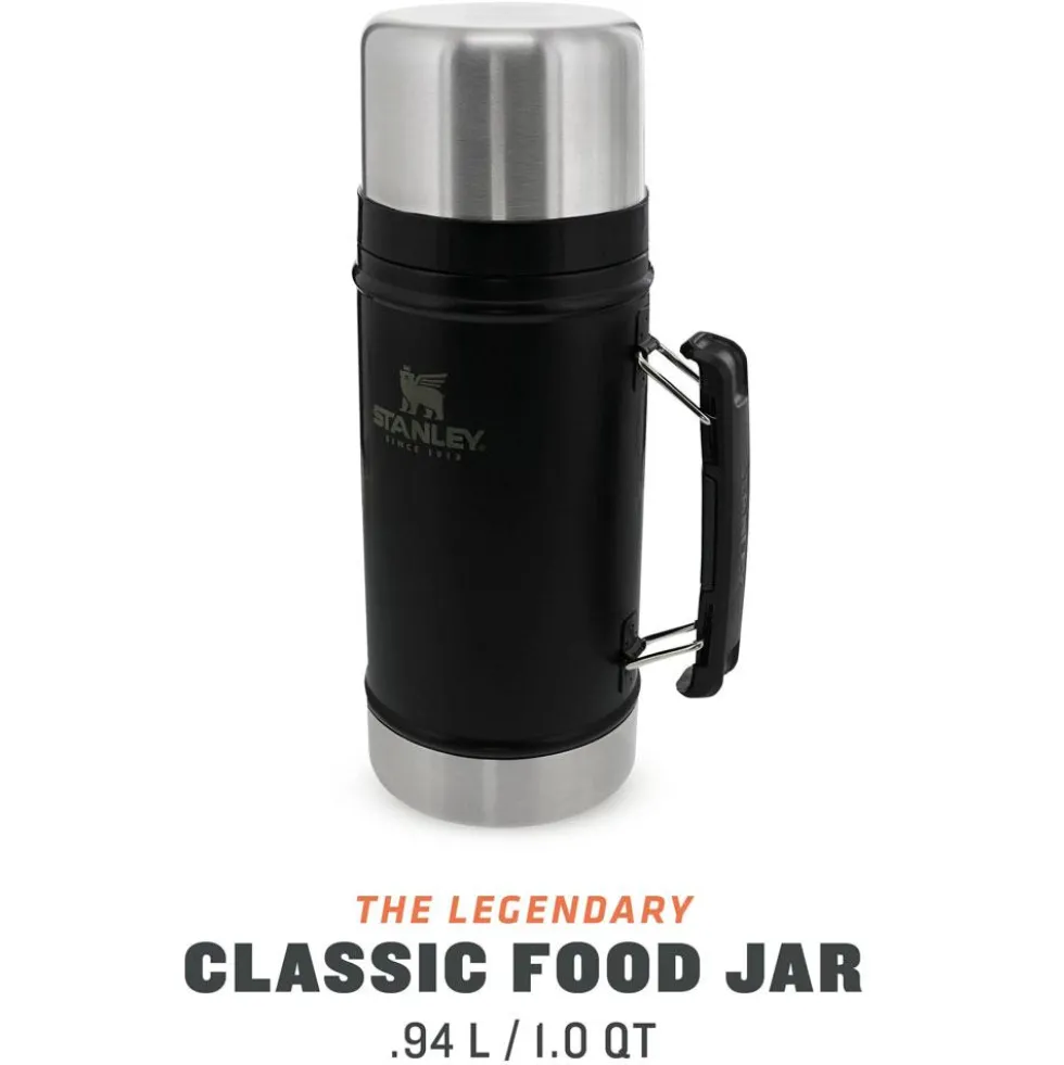 Mug Stanley The Legendary Food Jar 0.94L Matte Black Pebble