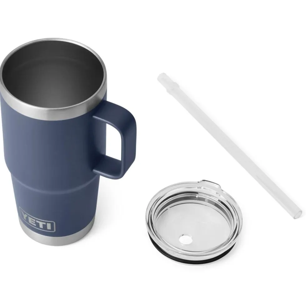 Mug Yeti Rambler 25 Oz (739 ml) Straw Mug Navy
