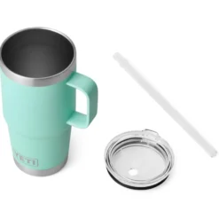 Mug Yeti Rambler 25 Oz (739 ml) Straw Mug Seafom